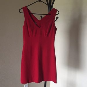 Stunning  red mini dress